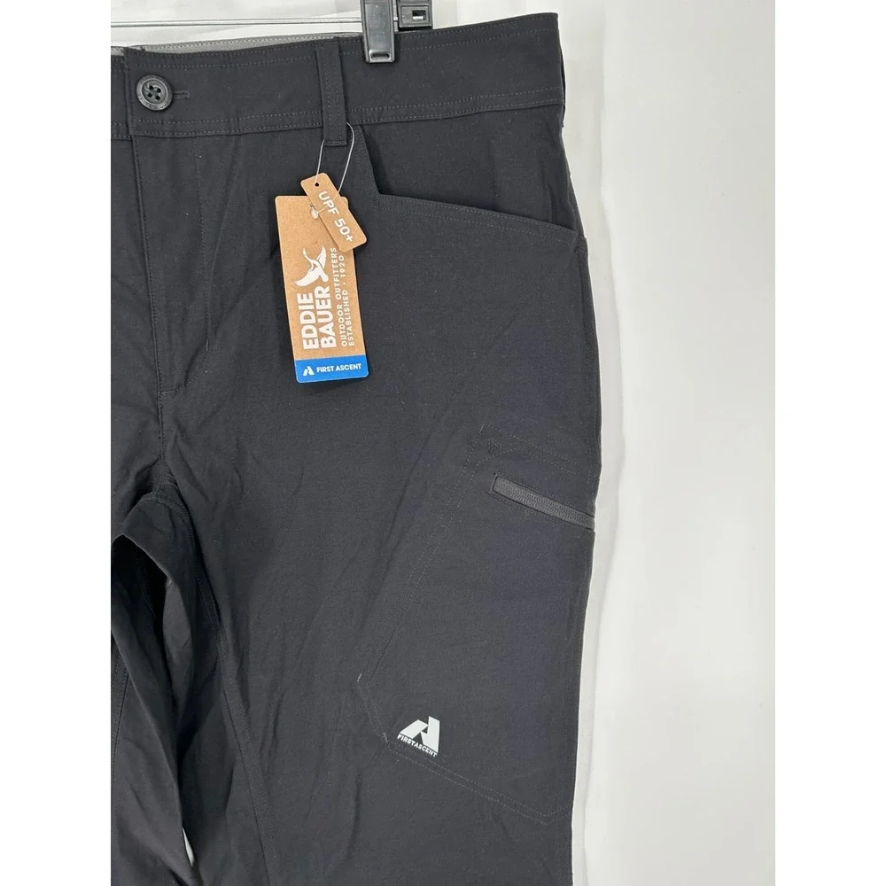 Eddie Bauer Fleece Lined Guide Pro‎ Pants 40x36 Hiking Cargo First Ascent Chino